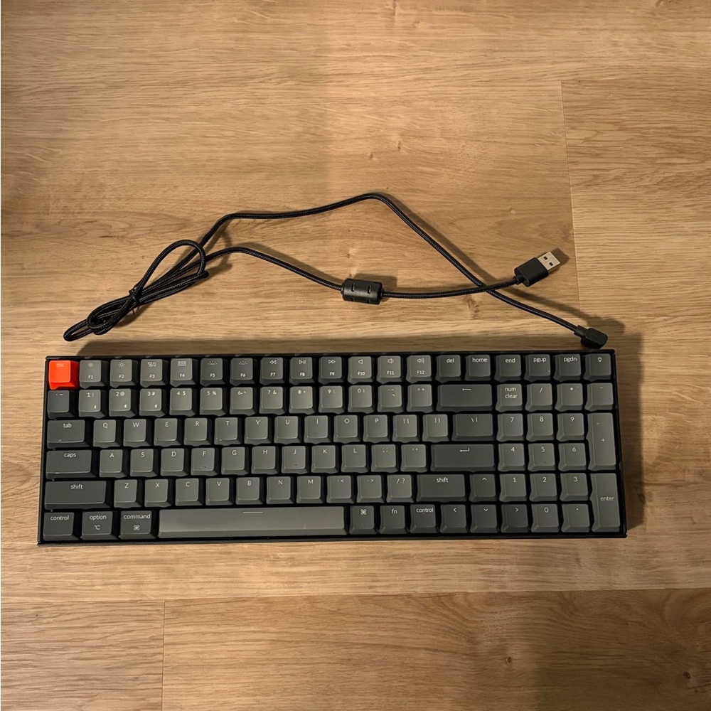 Keychron K4H3 Wired/Wireless Mechanical Keyboard with Gray Keys